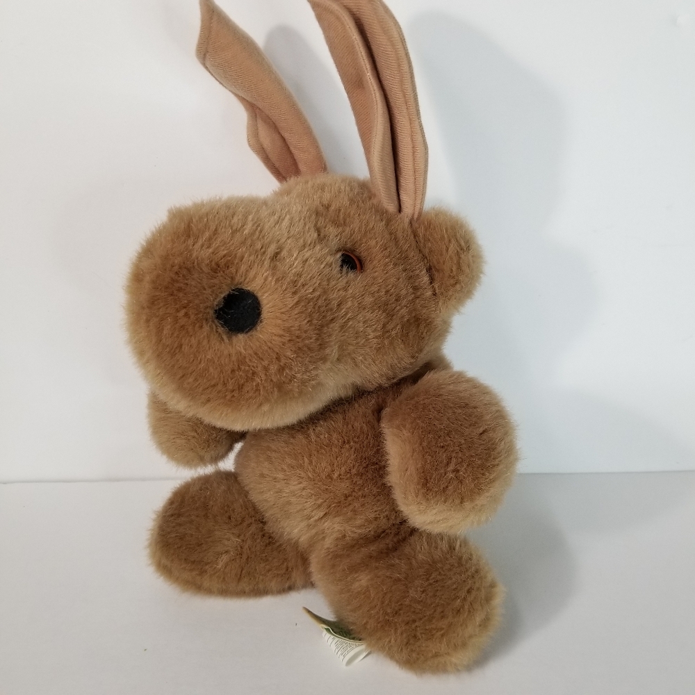 Grizzly Productions Canadian Moose Plush Stuffed Animal 13"‎ Vintage Antlers